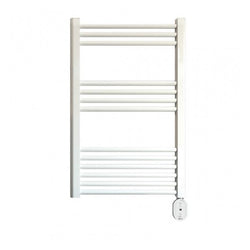 Rointe Elba 300W Oval Electric Towel Rail 865mm White - TELVI50B077