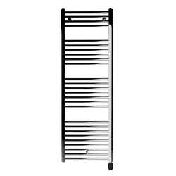 Rointe Elba 500W Wi-Fi Oval Electric Towel Rail 1595mm Chrome - TELWI50C150