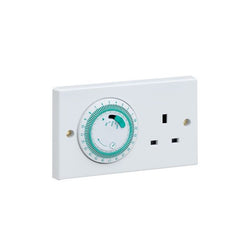 Greenbrook 13A Mechanical 24hr Timer Socket White - TS70A