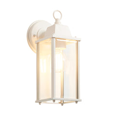 Forum Ceres Bevelled Glass E27 Lantern - Ivory - ZN-20955-IVO