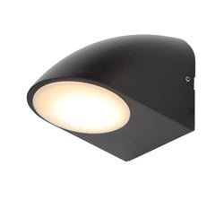 Forum Nevis GU10 Down Wall Light - Black - ZN-35740-BLK