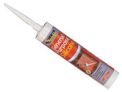 Everbuild General Purpose Silicone Clear 310ml - EVBGPSCL