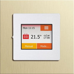 Heat Mat Wi-Fi Colour Touchscreen White/Gold Aluminium - WIF-WHT-GDAU