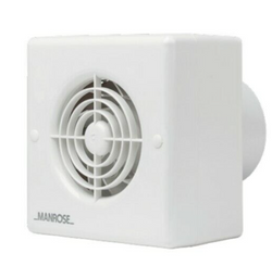 Manrose CF100T 100mm 4 Centrifugal Extractor Fan with Timer