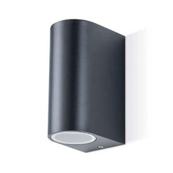 JCC GU10 Curve Up/Down Anthracite Wall Light - JC17051ANTH