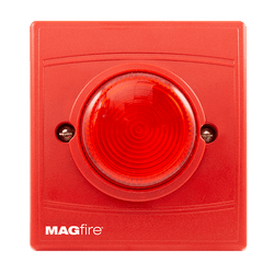 ESP Magfire Conventional Sounder Strobe Red Surface Mount - MAGSSTRRS