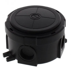 Wiska COMBI 304 Circular junction box Black - 10110630