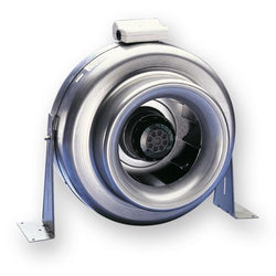 Xpelair XID100 4"/100mm Centrifugal Metal Inline Fan Silver - 90101AA